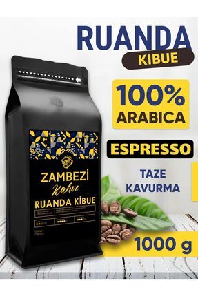 Ruanda Kibue Çekirdek Filtre Çekirdek Kahve Espresso Fil 1 Kg