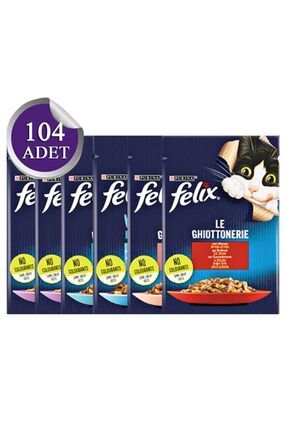 Karışık Yetişkin Yaş Kedi Maması 104 X 85 gr