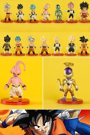 Utelips Anime Figurleri Standl E lence Dragon Ball Anime Figur Karakterleri 11 li Dekoratif Set Dragon Ball Fiyat Yorumlar Trendyol
