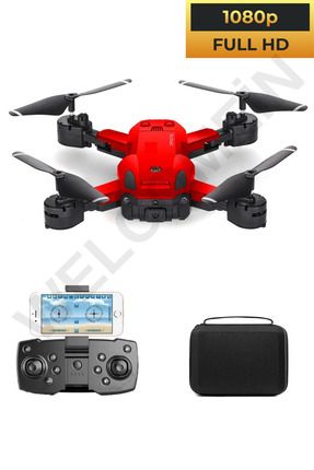 Astro 1080P HD Kameralı Drone Katlanabilir Taşıma Çantalı 4 Pervaneli Havada Sabit Kalma