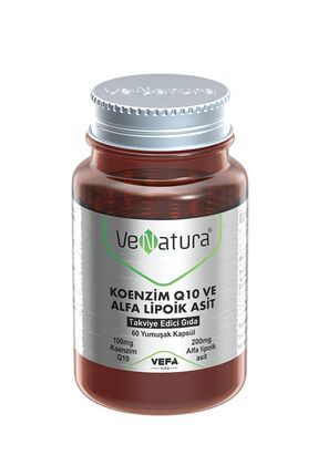 Koenzim Q10 Ve Alfa Lipoik Asit 60 Kapsül