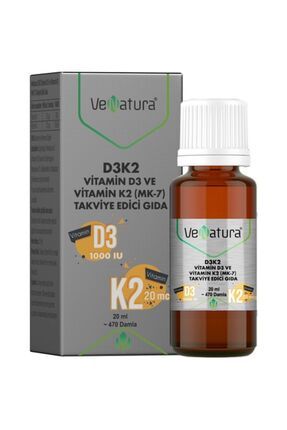 Vitamin D3 K2 20ml Damla