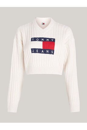 Tommy flag sweater top