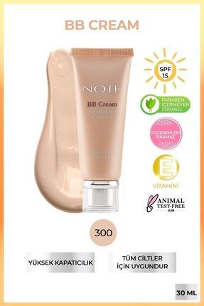 Bb Cream 300 Light Beige Nemlendirici Etkili Doğal Kapatıcı Spf 15 Bb Krem