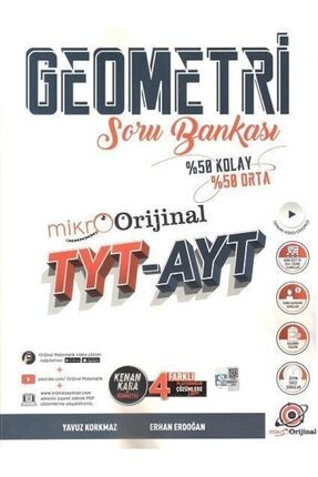 Orijinal Yayınları Tyt Ayt Geometri Mikro Soru Bankası