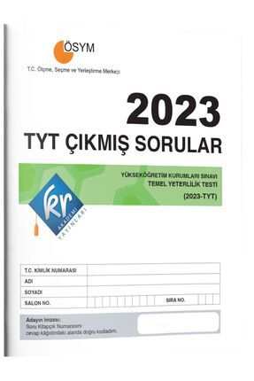 2023 TYT Çıkmış Sorular Tıpkı Basım Kitapçığı