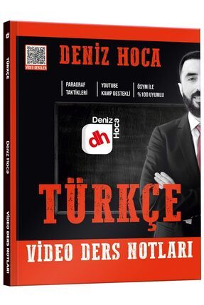 Deniz Hoca Tüm Sınavlar İçin Türkçe Video Ders Kitabı