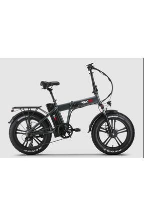 RKS XS25 PRO 20 Jant Fat Bike Katlanabilir Elektrikli Bisiklet Antrasit Gri Renk