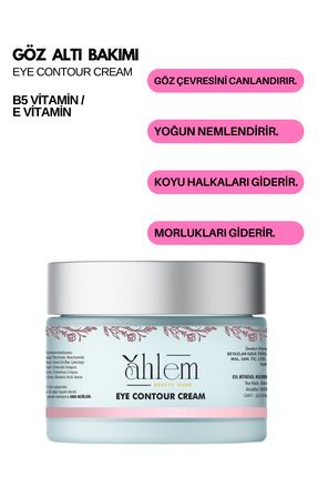 Göz Altı Torbalama Ve Morluk & Koyu Halka Kırışıklık Karşıtı Aydınlatıcı Göz Altı Kremi 30 ml