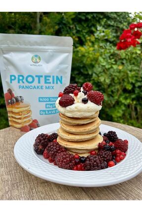 Protein Pankek & Waffle Karışımı (300 G) - 5 Porsiyon, Her Porsiyon 25g Protein, %100 Tam Tahıl