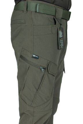 Tactical Taktik Pantolon Outdoor Kargo Cep Esnek Ve Hafif Malzeme Likrali (MEVSİMLİK)-hakiyeşil