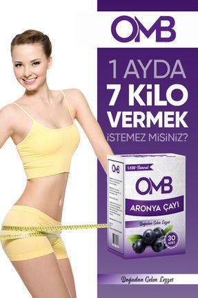 Zayıflama1 Kilo Verme Diyet Form Çayı & Iştah Kapatıcı Özel Karışımlı Aronya Çayı