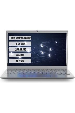 Alfa 640c Intel Celeron N4020c 8 Gb 256 Gb Ssd Freedos 14.1" Hd Taşınabilir Bilgisayar