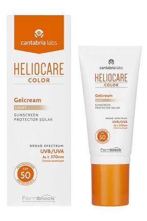 Color Gelcream Light Renkli Güneş Kremi Spf 50 50 Ml