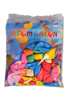 Normal Balon Karışık Renk 14/A 100'lü