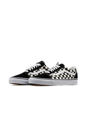 Vans Old Skool Gunluk Spor Ayakkab Sneaker Kareli Siyah Fiyat Yorumlar Trendyol