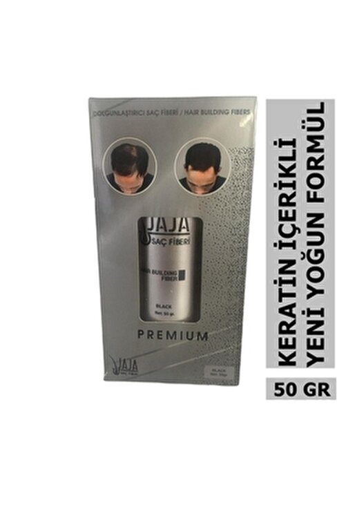 PREMIUM Orıjınal Saç Kapatıcı Siyah -black Saç Dolgunlaştırıcı Yoğun Keratin Uçma Yapmaz Topik 50 Gr
