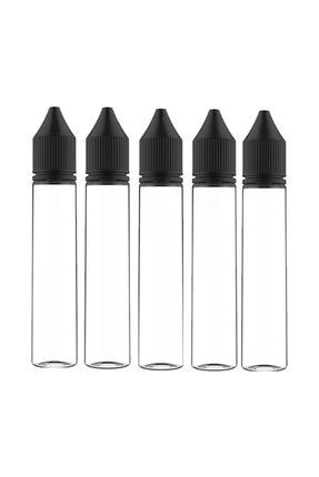 Gorilla V3 Slim 30 ml Pet Plastik Damlalık Şişeler 10 Adet X 30 ml ( Şeffaf Şişe )