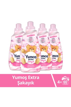 Extra Konsantre Çamaşır Yumuşatıcısı Şakayık 1440 X4