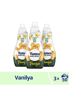 Doğal Özler Konsantre Çamaşır Yumuşatıcısı Vanilya %100 Doğal Özler Içerir 1200 ml 3 Adet