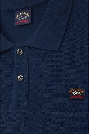 Paul Shark Erkek Logolu Basic Regular Fit K sa Kollu Lacivert Polo Yaka T Shirt C0P1000 013 Fiyat Yorumlar Trendyol