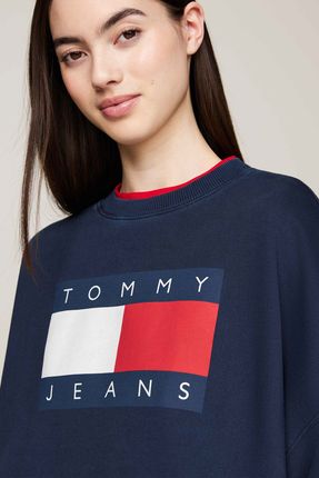 Tommy flag crew top