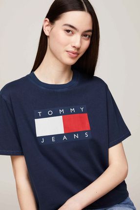 T shirt tommy hilfiger bandiera on sale