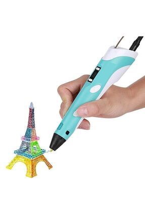 3d Pen - Üç Boyutlu Yazıcı Kalem Printer 3 Renk Filament,