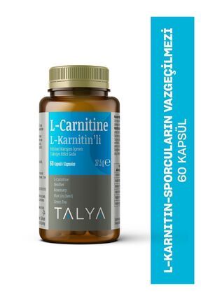 L-carnitine, L-karnitinli Bitkisel Karışım Içeren Takviye Edici Gıda, 60 Kapsül