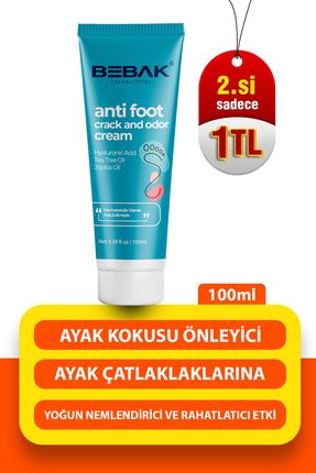 Koku Önleyici, Ayak Bakım Kremi 100ml