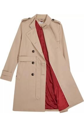 Tommy Hilfiger COTTON DB SLIM FIT TRENCH Fiyat Yorumlar Trendyol