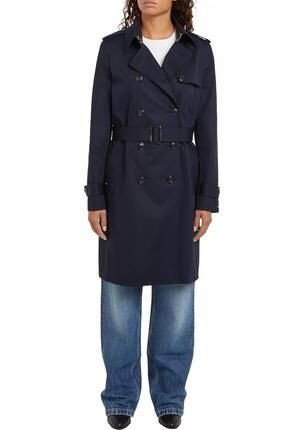 Tommy Hilfiger COTTON DB SLIM FIT TRENCH Fiyat Yorumlar Trendyol