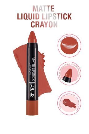 Matte Lipstick Crayon 04 / Mat Kalem Ruj 04