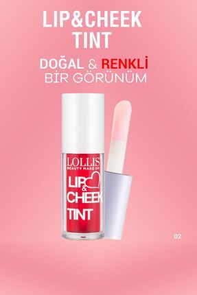 Lip & Cheek Tint 02 / Dudak ve Yanak Renklendirici 02