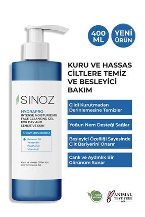 Hydrapro Kuru Ve Hassas Ciltler Için Yüz Temizleme Jeli 400 ml