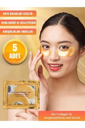 Altın Maske ( Göz Altı Için ) Bio-collagen- 5 Adet