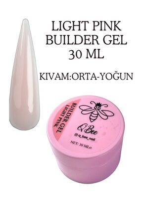 30Ml Protez Tırnak Jeli Builder Gel Light Pink