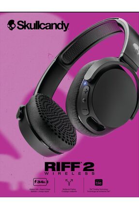 Skullcandy Riff 2 Kablosuz Bluetooth Kulakl k Siyah S5PRW P740 Fiyat Yorumlar Trendyol