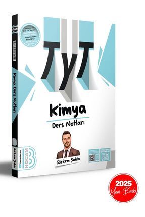 2025 TYT Kimya Ders Notları Benim Hocam Yayınları