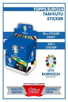 Euro 2024 / Stıcker Tam Kutu Futbolcu Sticker