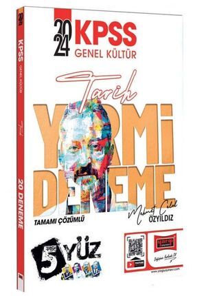 Yargı 2024 Kpss Tarih 5yüz 20 Deneme Çözümlü - Mehmet Celal Özyıldız