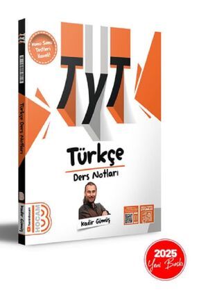 2025 TYT Türkçe Ders Notları Benim Hocam Yayınları