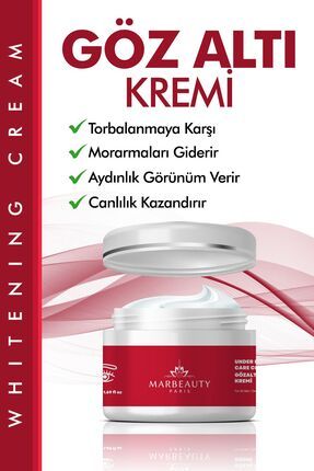 Göz Altı Torbalama Ve Morluk & Koyu Halka Kırışıklık Karşıtı Aydınlatıcı Göz Altı Kremi 100 ml