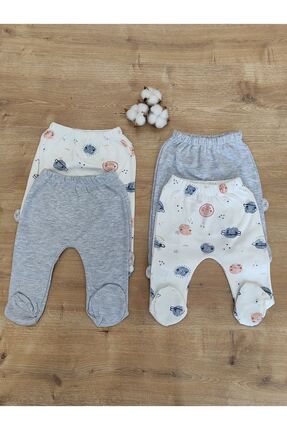 Tomuycuk Bebe 4 lu Ayakl Bebek Pantalon 0 3 Ve 3 6 Ay K z Erkek Bebek Tak m Hediyelik 100 Pamuklu Yenido an Fiyat Yorumlar Trendyol