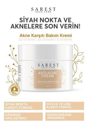 Sivilce Giderici Akne Ve Siyah Nokta Giderici Krem 50 ml