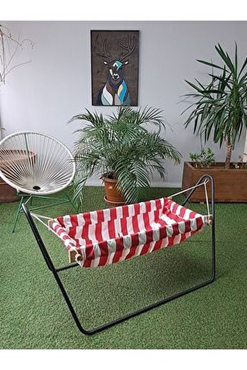 Ahşap Bebek Hamak Beşik Salıncak - Portatif Hamak Beşik - Svava