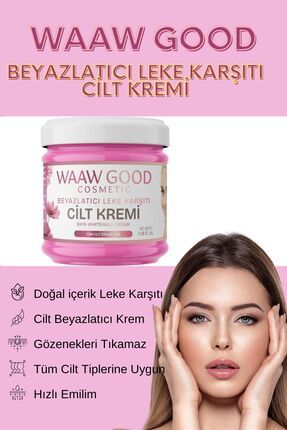 Cilt Beyazlatıcı (Whitening) Aydınlatıcı Leke Karşıtı Bakım Kremi 41 Ml