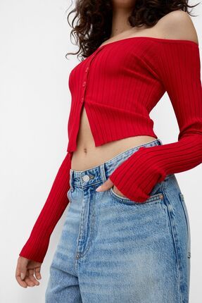 Pull rouge bershka 2025