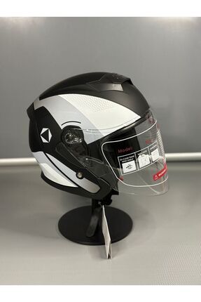 Scharf Jk-526 Güneş Vizörlü Yarım Kask