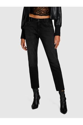 Sisley Kad n Siyah Lima Slim Carrot Fit Denim Pantolon Fiyat Yorumlar Trendyol